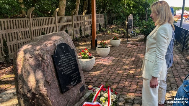 Fot. Antoni Stefański [Radio Szczecin] "Ofiary będą żyły w naszej pamięci" [ZDJĘCIA]