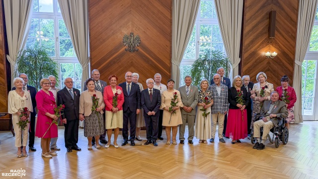 Fot. Maciej Papke [Radio Szczecin] Seniorzy czekają na medale. "Takich kolejek nie było od ponad 60 lat" [WIDEO, ZDJĘCIA]