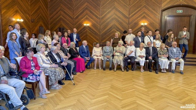 Fot. Maciej Papke [Radio Szczecin] Seniorzy czekają na medale. "Takich kolejek nie było od ponad 60 lat" [WIDEO, ZDJĘCIA]