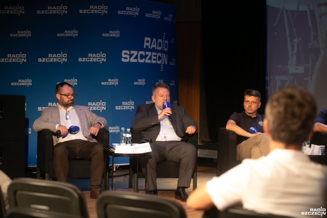 Fot. Weronika Łyczywek [Radio Szczecin] "Którędy nad morze?" debata o "morskości" Szczecina [WIDEO, ZDJĘCIA]