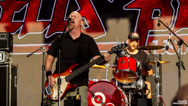 Fot. Wojciech Ochrymiuk [Radio Szczecin] Metalowe riffy na Łasztowni. Trwa Hells Bells Festival [WIDEO, ZDJĘCIA]