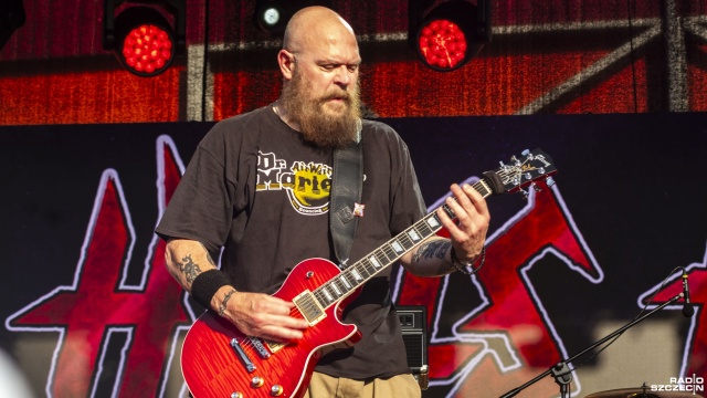 Fot. Wojciech Ochrymiuk [Radio Szczecin] Metalowe riffy na Łasztowni. Trwa Hells Bells Festival [WIDEO, ZDJĘCIA]