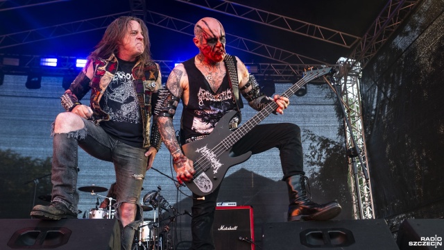 Fot. Wojciech Ochrymiuk [Radio Szczecin] Metalowe riffy na Łasztowni. Trwa Hells Bells Festival [WIDEO, ZDJĘCIA]
