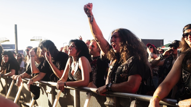 Fot. Wojciech Ochrymiuk [Radio Szczecin] Metalowe riffy na Łasztowni. Trwa Hells Bells Festival [WIDEO, ZDJĘCIA]