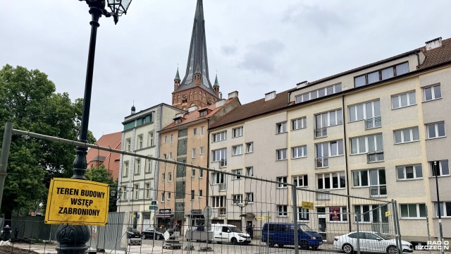 Fot. Weronika Łyczywek [Radio Szczecin] Trwają przygotowania do Jarmarku Jakubowego [ZDJĘCIA]