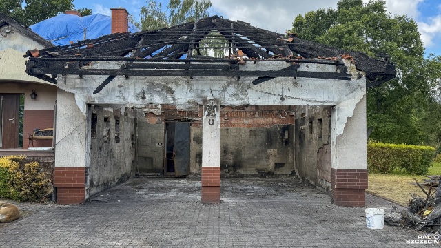 Fot. Maciej Papke [Radio Szczecin] Zbiórka na pomoc po pożarze w gminie Kobylanka [ZDJĘCIA]
