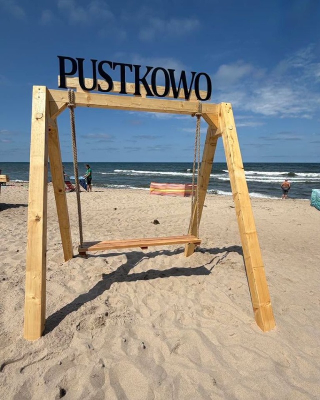 Fot. facebook.com/rewal.pl Nowa atrakcja na plażach Gminy Rewal [ZDJĘCIA]