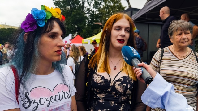 Fot. Wojciech Ochrymiuk [Radio szczecin] Marsz Równości przeszedł ulicami Szczecina [WIDEO, ZDJĘCIA]