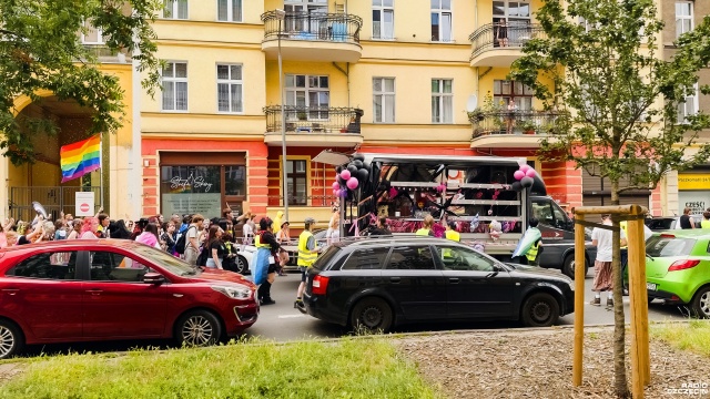 Fot. Wojciech Ochrymiuk [Radio szczecin] Marsz Równości przeszedł ulicami Szczecina [WIDEO, ZDJĘCIA]