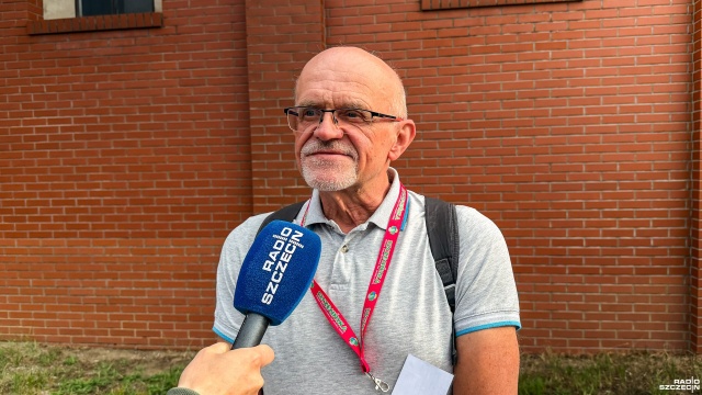Fot. Wojciech Ochrymiuk [Radio Szczecin] Wyruszyła 42. Szczecińska Piesza Pielgrzymka na Jasną Górę [ZDJĘCIA]