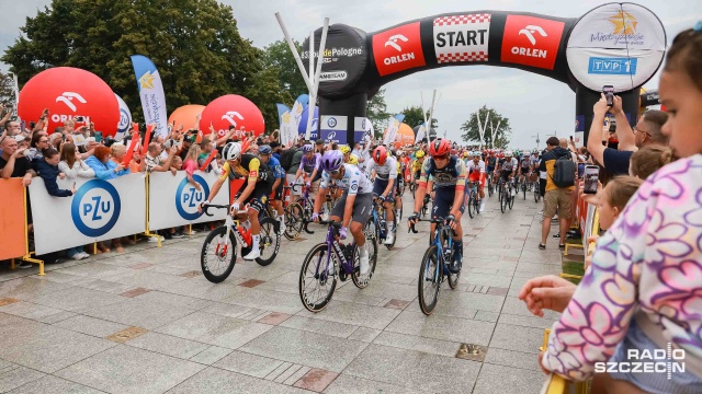 Fot. Robert Stachnik [Radio Szczecin] Dyrektor Tour de Pologne: Etap ciekawy i w pięknym krajobrazie [ZDJĘCIA]