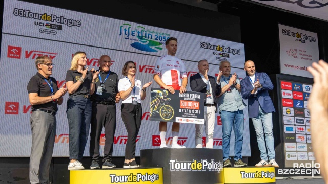 Fot. Robert Stachnik [Radio Szczecin] Tour de Pologne. 9. miejsce M. Bogusławskiego, znowu wygrał J. Milan [ZDJĘCIA, RELACJA]