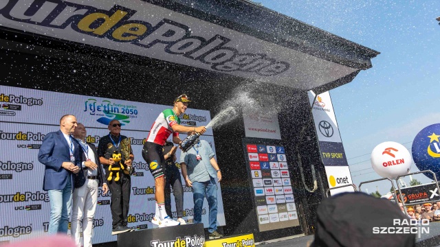 Fot. Robert Stachnik [Radio Szczecin] Tour de Pologne. 9. miejsce M. Bogusławskiego, znowu wygrał J. Milan [ZDJĘCIA, RELACJA]