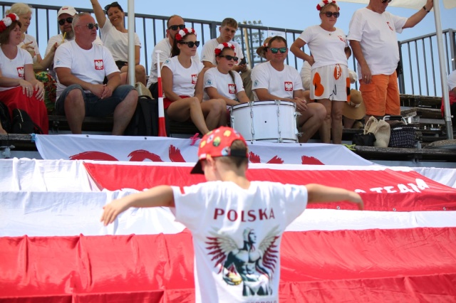 Fot. Adam Dziarmaga Polscy juniorzy przegrali z Hiszpanią w piłce wodnej [ZDJĘCIA]