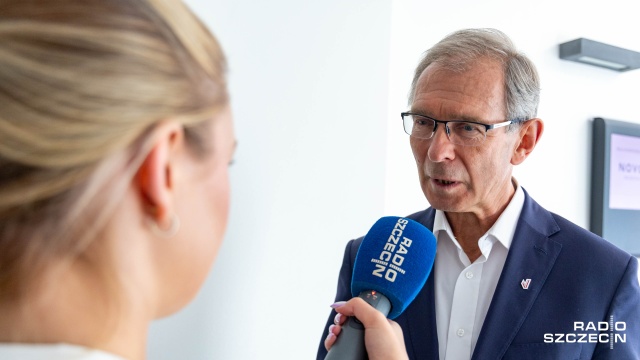 Zygmunt Frankiewicz. Fot. Robert Stachnik [Radio Szczecin] Liderzy nowej partii chcą walczyć z duopolem politycznym [ZDJĘCIA]