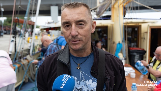 Fot. Robert Stachnik [Radio Szczecin] Najstarszy żaglowiec pływający pod polską banderą dostępny dla zwiedzających [ZDJĘCIA]