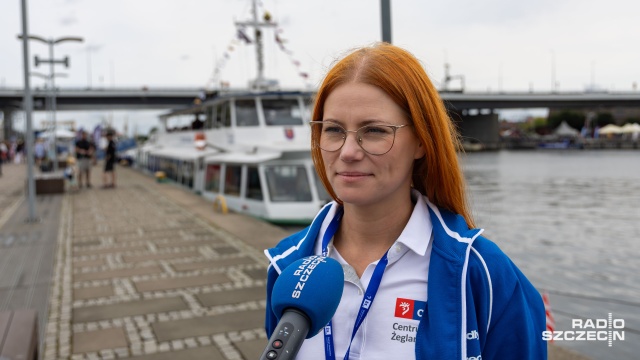 Celina Wołosz. Fot. Robert Stachnik [Radio Szczecin] Najstarszy żaglowiec pływający pod polską banderą dostępny dla zwiedzających [ZDJĘCIA]