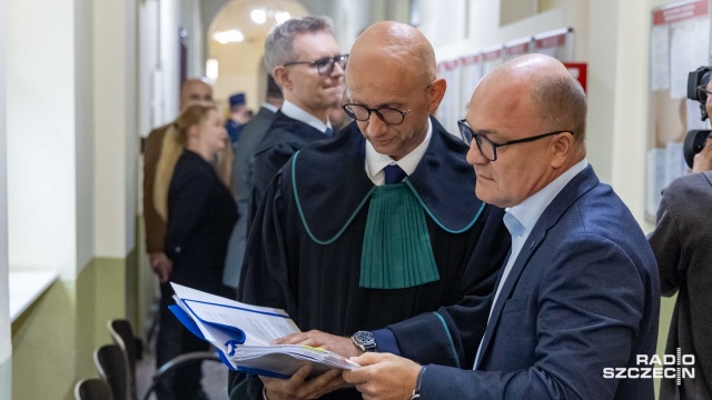 Piotr Krzystek. Fot. Robert Stachnik [Radio Szczecin] Sprawa Szczecin kontra radny PiS umorzona
