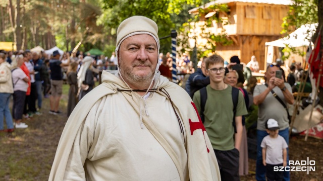 Fot. Robert Stachnik [Radio Szczecin] Templariada w Płoni. "Można się przenieść w czasie" [WIDEO, ZDJĘCIA]