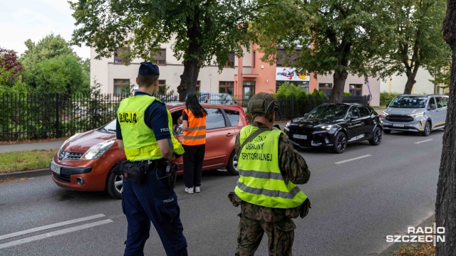 Fot. Robert Stachnik [Radio Szczecin] Kolejarze apelują do kierowców i przypominają o zasadach ratujących życie na torach [WIDEO, ZDJĘCIA]
