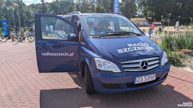 Fot. Maciej Papke [Radio Szczecin] Konkursy, zabawy, sport i żeglarstwo, czyli "Trzebież na Fali z Radiem Szczecin" [WIDEO, ZDJĘCIA]