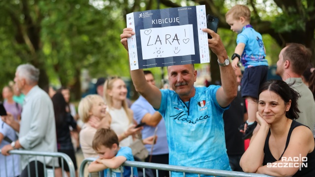 Fot. Robert Stachnik [Radio Szczecin] Młodzi sportowcy stanęli na linii startu podczas "Biegu Pirata" [ZDJĘCIA]