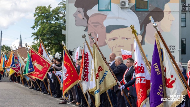 Fot. Robert Stachnik [Radio Szczecin] Rocznica Porozumień Sierpniowych. "Szczecin wyprzedził Gdańsk" [ZDJĘCIA]