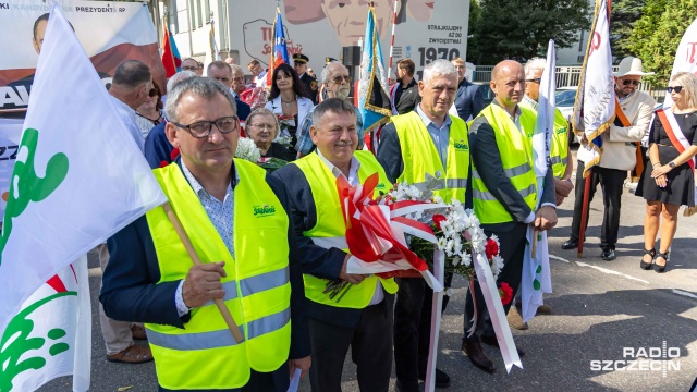 Fot. Robert Stachnik [Radio Szczecin] Rocznica Porozumień Sierpniowych. "Szczecin wyprzedził Gdańsk" [ZDJĘCIA]