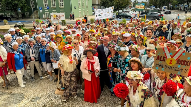 Fot. Wojciech Ochrymiuk [Radio Szczecin] Seniorzy przejęli Szczecin. Rozpoczął się tydzień inicjatyw senioralnych [WIDEO, ZDJĘCIA]