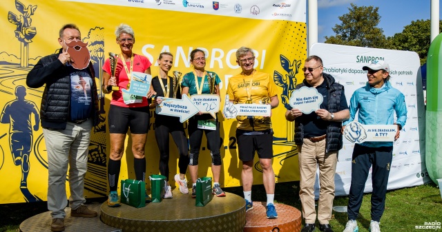 Fot. Wojciech Ochrymiuk [Radio Szczecin] Ruszyli po marzenia i po dobre wyniki. SANPROBI UroRun [WIDEO, ZDJĘCIA]