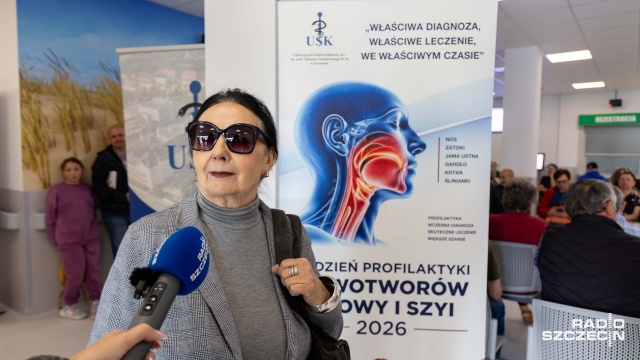 Fot. Robert Stachnik [Radio Szczecin] Tłumy na badaniach profilaktycznych w szpitalu przy Unii Lubelskiej [ZDJĘCIA]