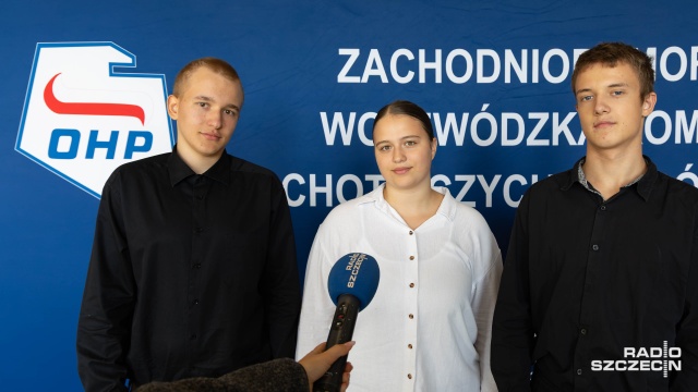 Fot. Robert Stachnik [Radio Szczecin] Inauguracja roku szkoleniowego Ochotniczych Hufców Pracy [ZDJĘCIA]