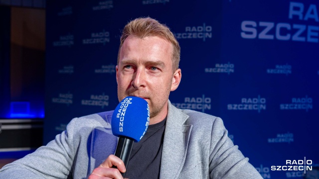 Wojciech Filipowiak. Fot. Robert Stachnik [Radio Szczecin] Debata "Przyszłość przeszłości" w Radiu Szczecin [ZDJĘCIA]