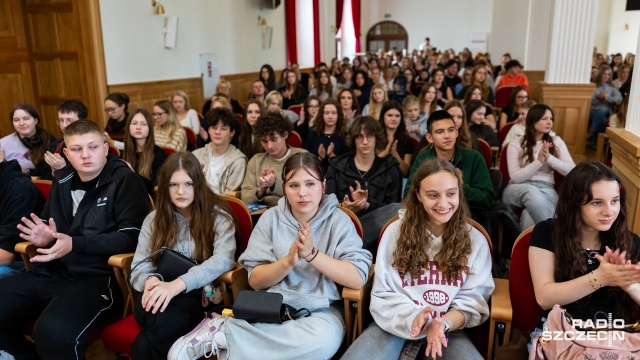 Fot. Robert Stachnik [Radio Szczecin] PUM przybliżył młodym temat dawstwa narządów [ZDJĘCIA]