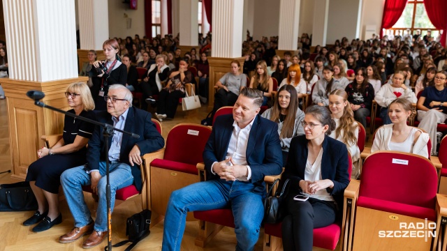 Fot. Robert Stachnik [Radio Szczecin] PUM przybliżył młodym temat dawstwa narządów [ZDJĘCIA]