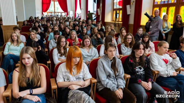 Fot. Robert Stachnik [Radio Szczecin] PUM przybliżył młodym temat dawstwa narządów [ZDJĘCIA]