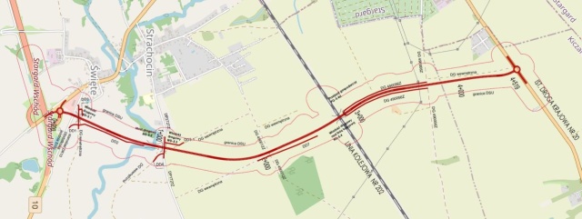 Plan obwodnica Stargardu DK20. Mat. GDDKiA w Szczecinie Zmiany dla kierowców na S10 [ZDJĘCIA]