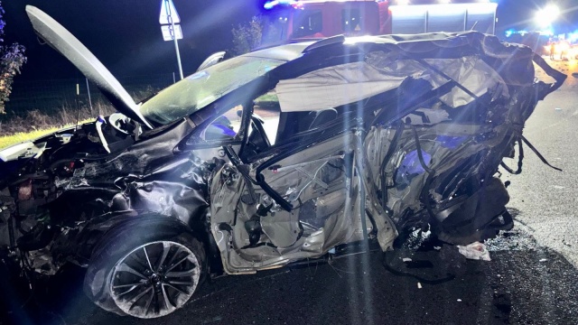 Fot. 12 Brygada Zmechanizowana Śmiertelny wypadek na obwodnicy Stargardu. BMW miało jechać 270 km/h [ZDJĘCIA]