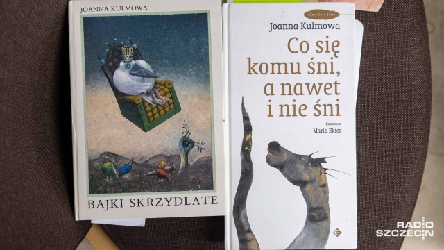 Fot. Robert Stachnik [Radio Szczecin] Młodzi ze Szczecina z odwiedzinami u poetki [ZDJĘCIA]