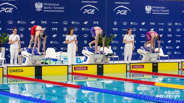Fot. Robert Stachnik [Radio Szczecin] Szczecińscy pływacy na podium podczas Grand Prix Pucharu Polski [ZDJĘCIA]