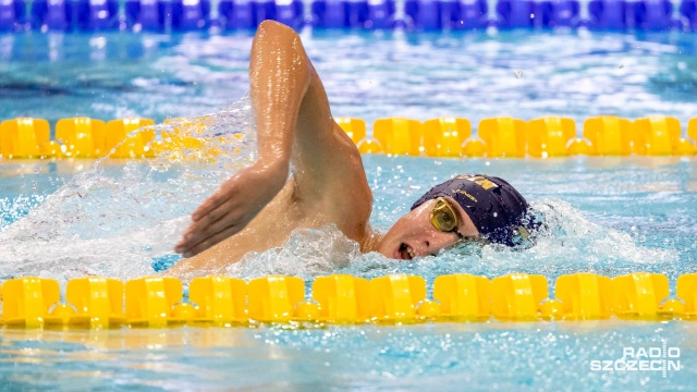 Fot. Robert Stachnik [Radio Szczecin] Szczecińscy pływacy na podium podczas Grand Prix Pucharu Polski [ZDJĘCIA]
