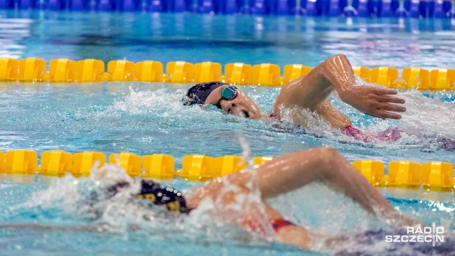 Fot. Robert Stachnik [Radio Szczecin] Szczecińscy pływacy na podium podczas Grand Prix Pucharu Polski [ZDJĘCIA]