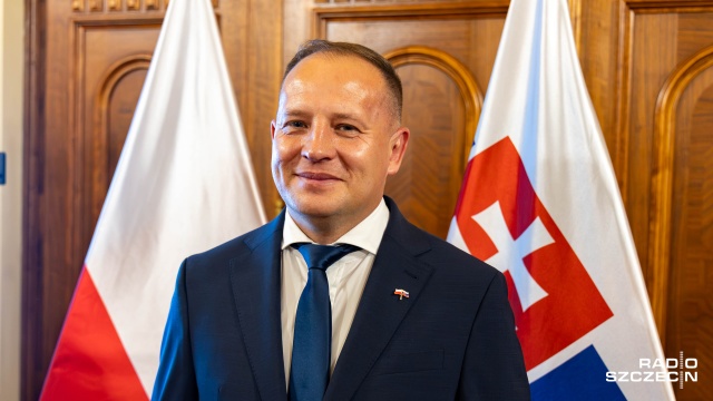 Paweł Adamczak. Fot. Robert Stachnik [Radio Szczecin] Szczecin ma Konsulat Honorowy Republiki Słowackiej [ZDJĘCIA]