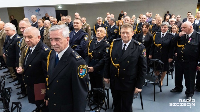 Fot. Robert Stachnik [Radio Szczecin] "Staramy się być wszędzie tam, gdzie nas potrzeba". Szczecińska Straż Miejska świętuje 35-lecie [ZDJĘCIA]