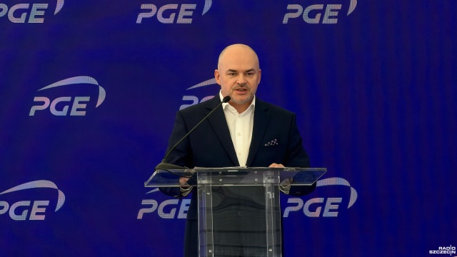 Fot. Wojciech Ochrymiuk [Radio Szczecin] Rozpoczęła się budowa Magazynu Energii Gryfino. Koszt inwestycji to ponad 1,14 mld zł [WIDEO, ZDJĘCIA]