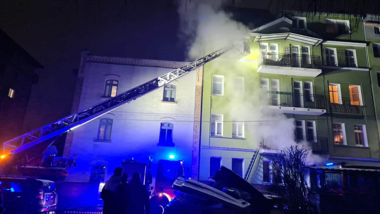 Pożar przy ul. Barnima w Szczecinie. Jest ofiara