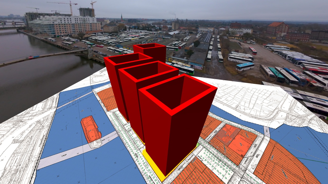 Dwustumetrowe wieżowce na Kępie Parnickiej? Na razie to tylko projekt [ZDJĘCIA]