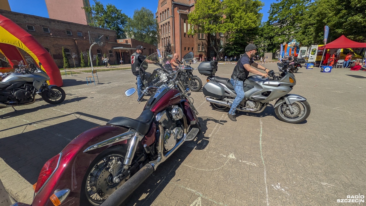 Motocykliści zorganizowali edukacyjny festyn [ZDJĘCIA]