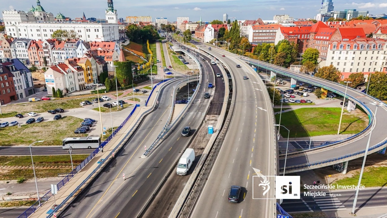 W najbliższy weekend kierowcy nie wyjadą z centrum Szczecina Trasą Zamkową