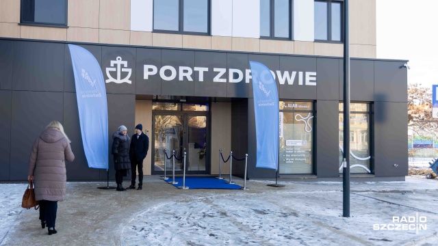Gabinety lekarskie, laboratorium i... sklep. Przychodnia Portowa w Szczecinie otworzyła swoją filię - nazywa się Port Zdrowie.